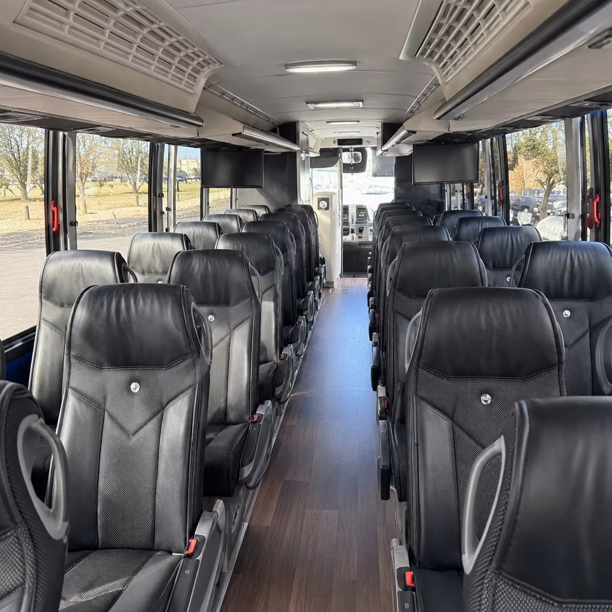long distance military government charter bus rentals from manteca