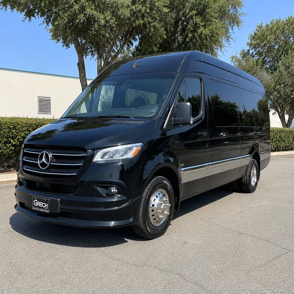sprinter van with driver