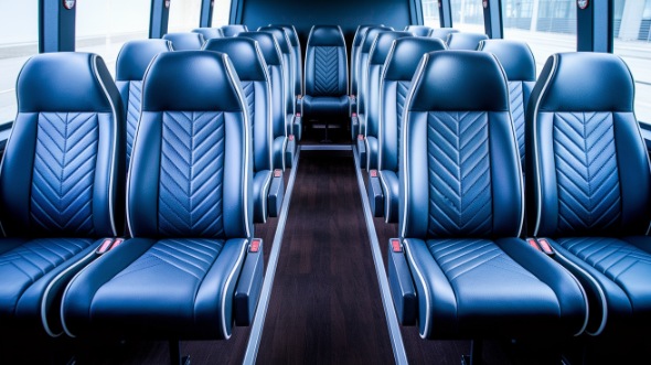 manteca 25 passenger minibus inside