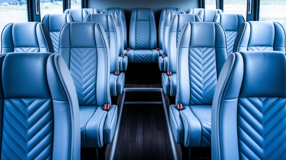 manteca 28 passenger minibus inside
