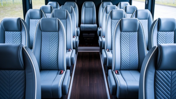 manteca 30 passenger minibus inside