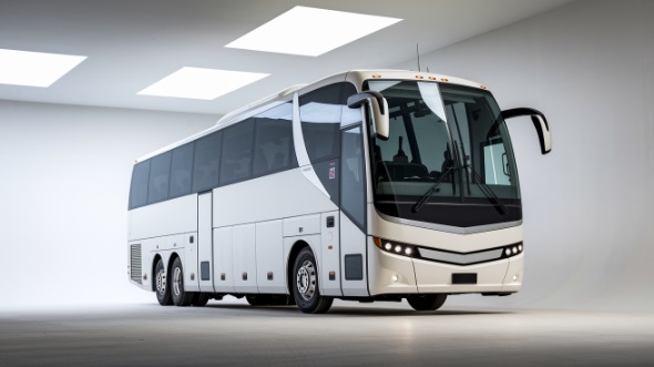 manteca 55 passenger charter bus