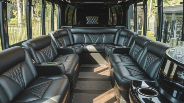 manteca sprinter limo rental inside