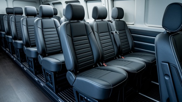 manteca sprinter van with driver inside